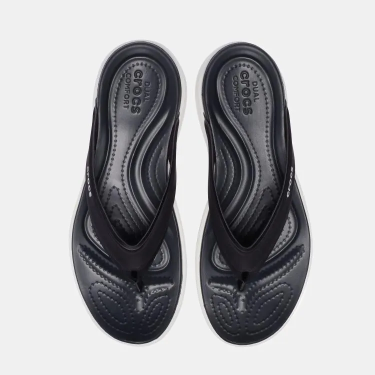 כפכף קפרי קרוקס בצבע שחור לנשים  Capri v Sporty flip w Crocs 206780-001