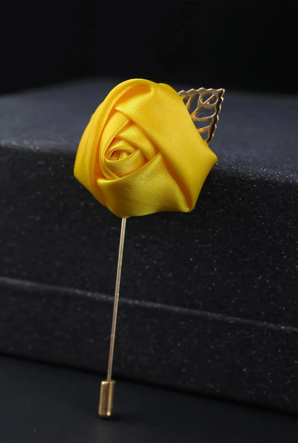 10pcs Wedding Lapel Flower Pin Rose for Man Suit Decoration