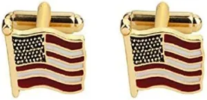 Aport Presents Cufflinks Jewellery Alloy Golden Cufflinks for Unisex #Aport-353