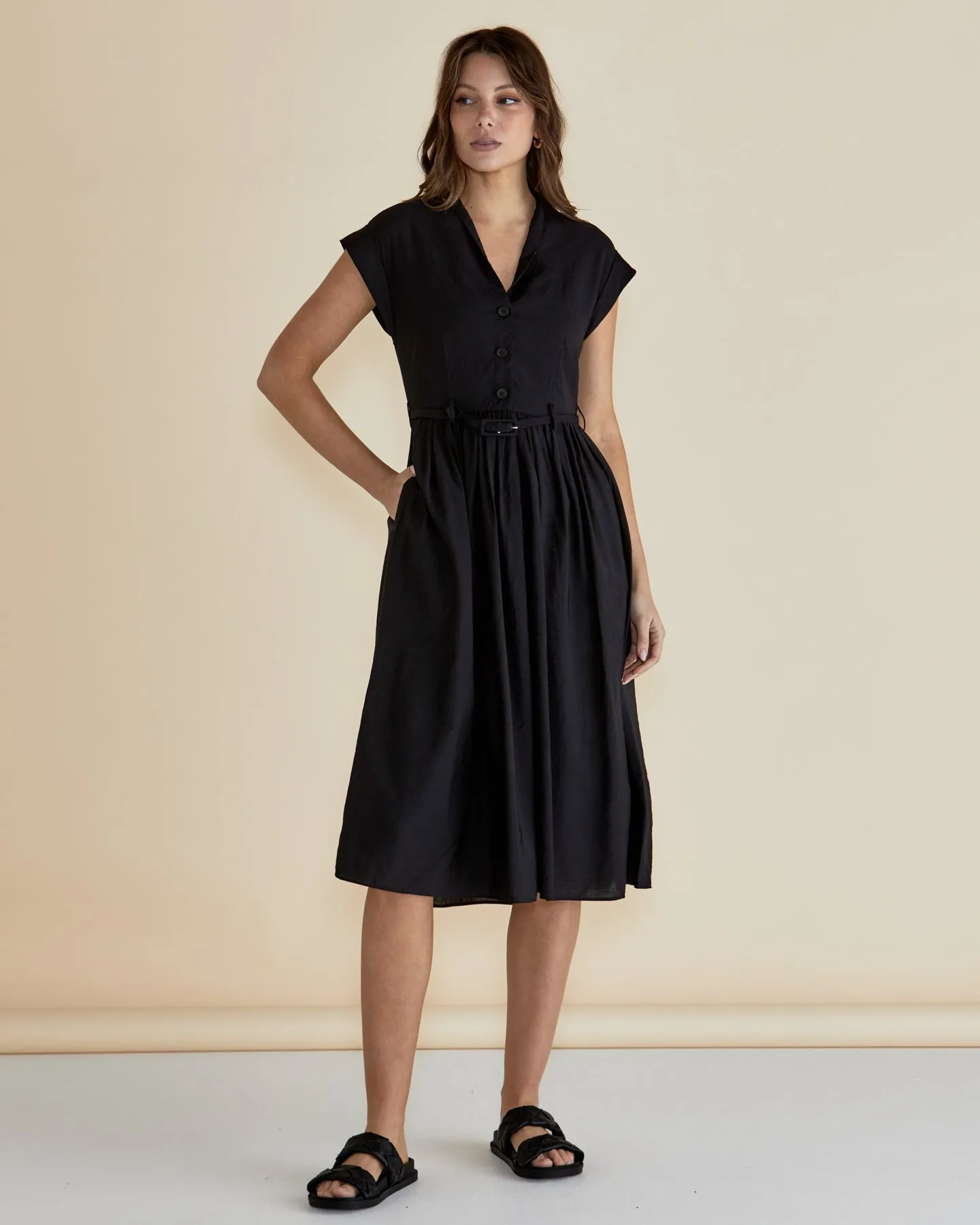 Betty Basics Elianna Dress Black