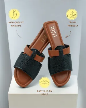 Black Meghan Flats