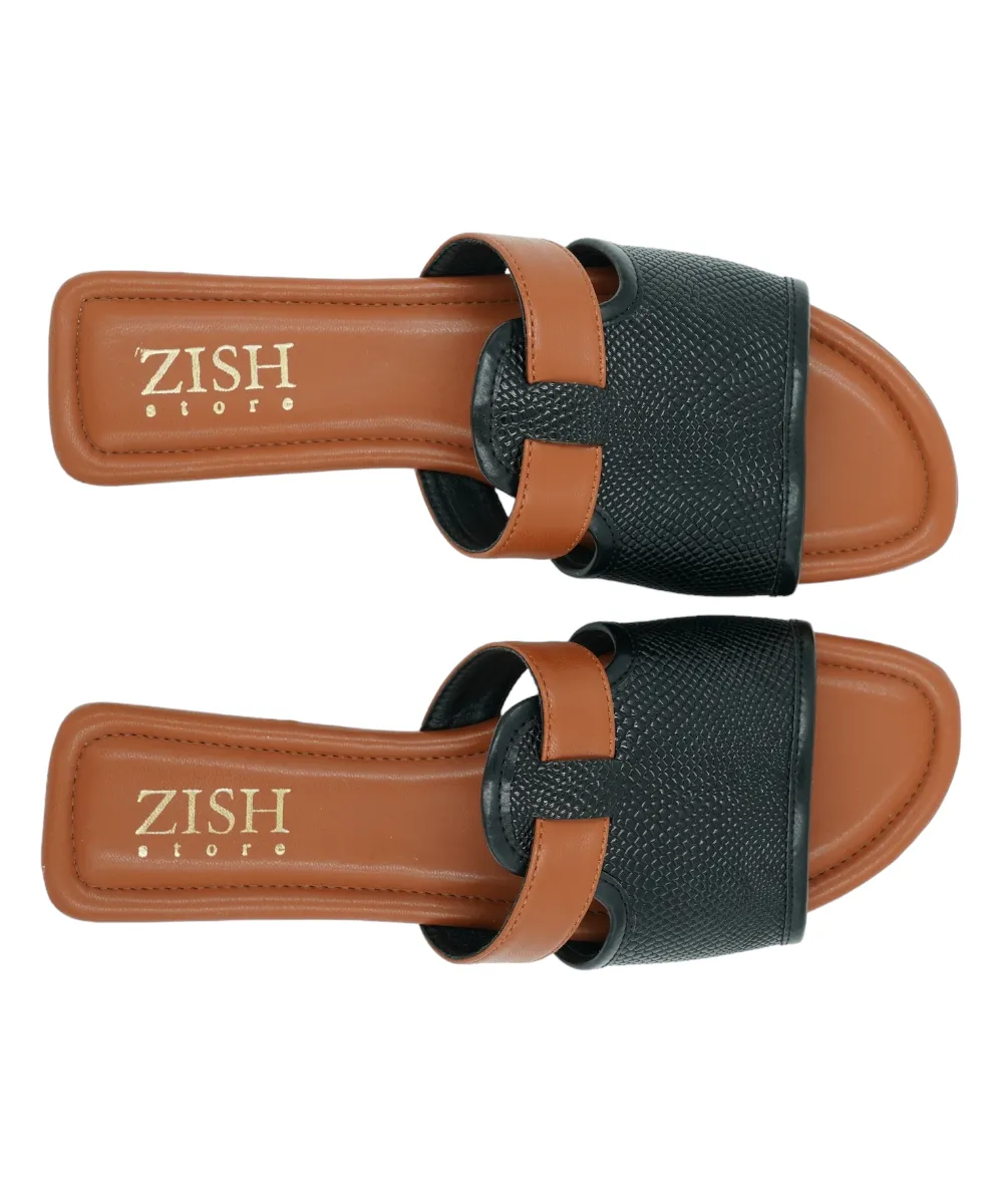 Black Meghan Flats