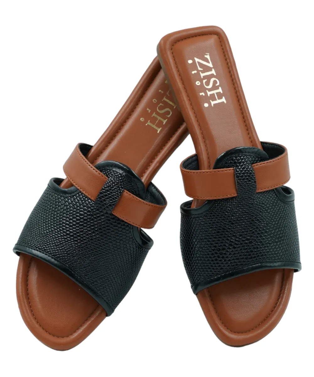 Black Meghan Flats
