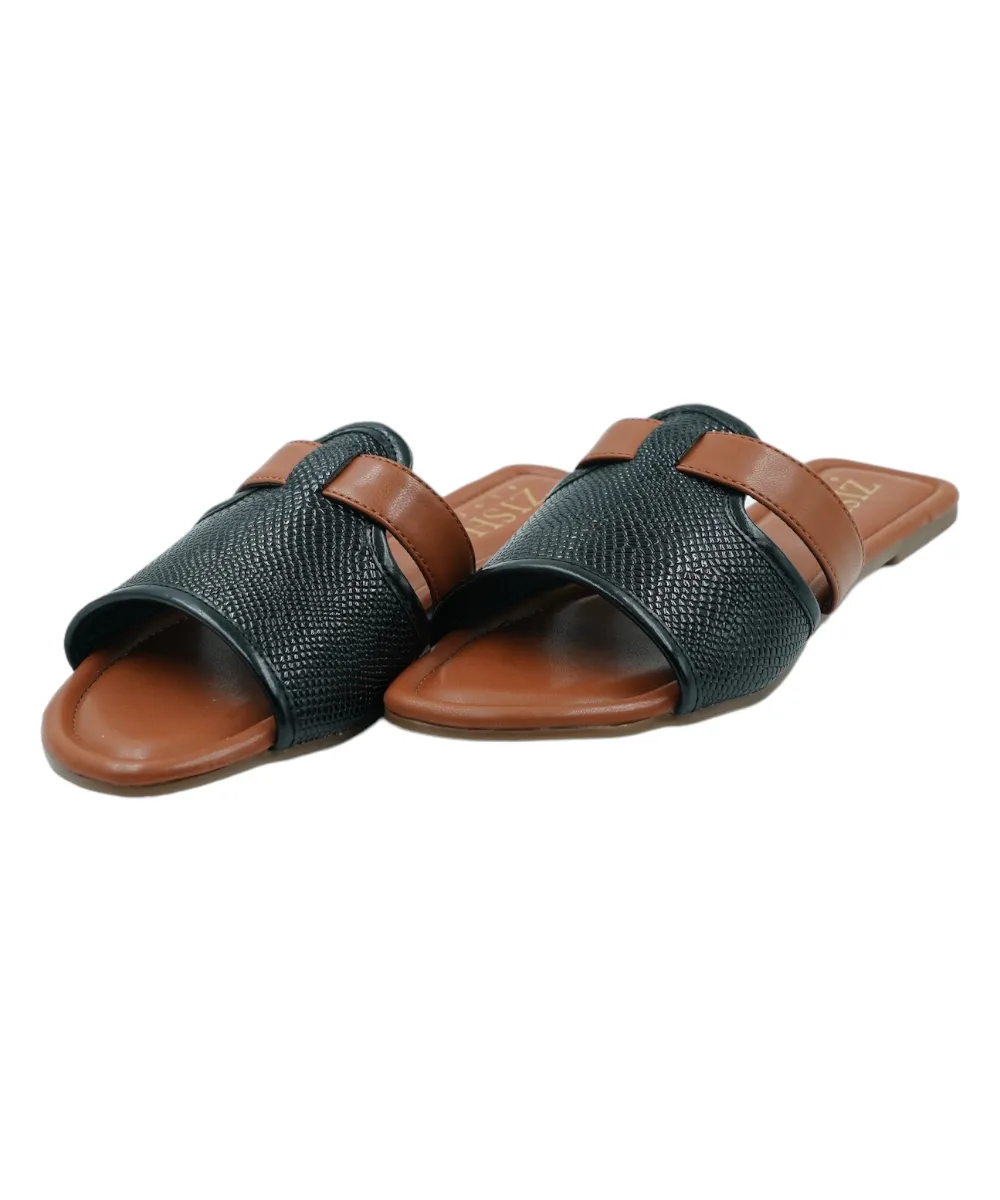 Black Meghan Flats