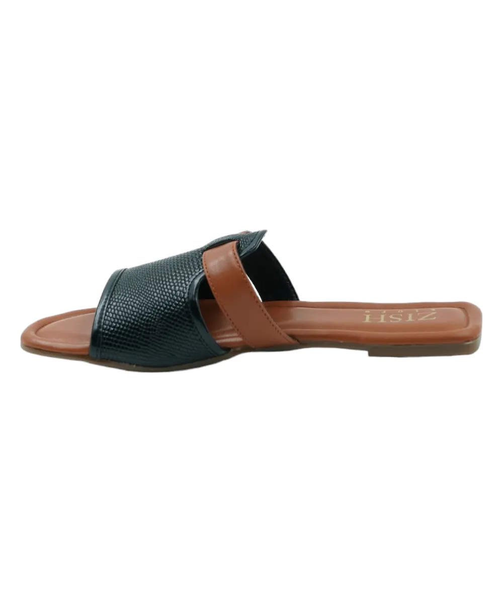 Black Meghan Flats