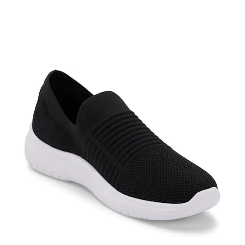 Blondo Women's Karen Sneaker, Black Knit, 5.5