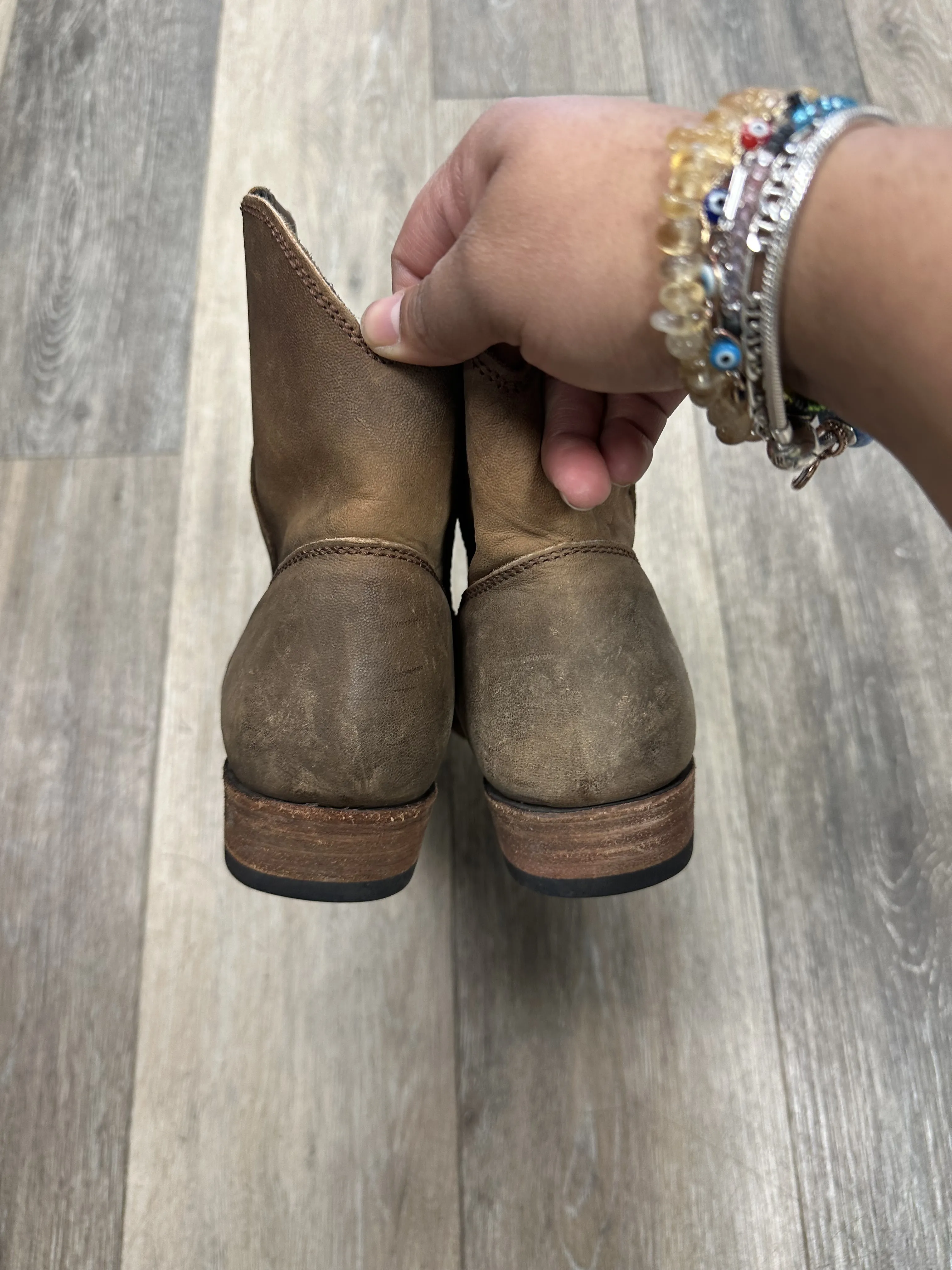 Boots Ankle Flats By Liberty  Size: 8