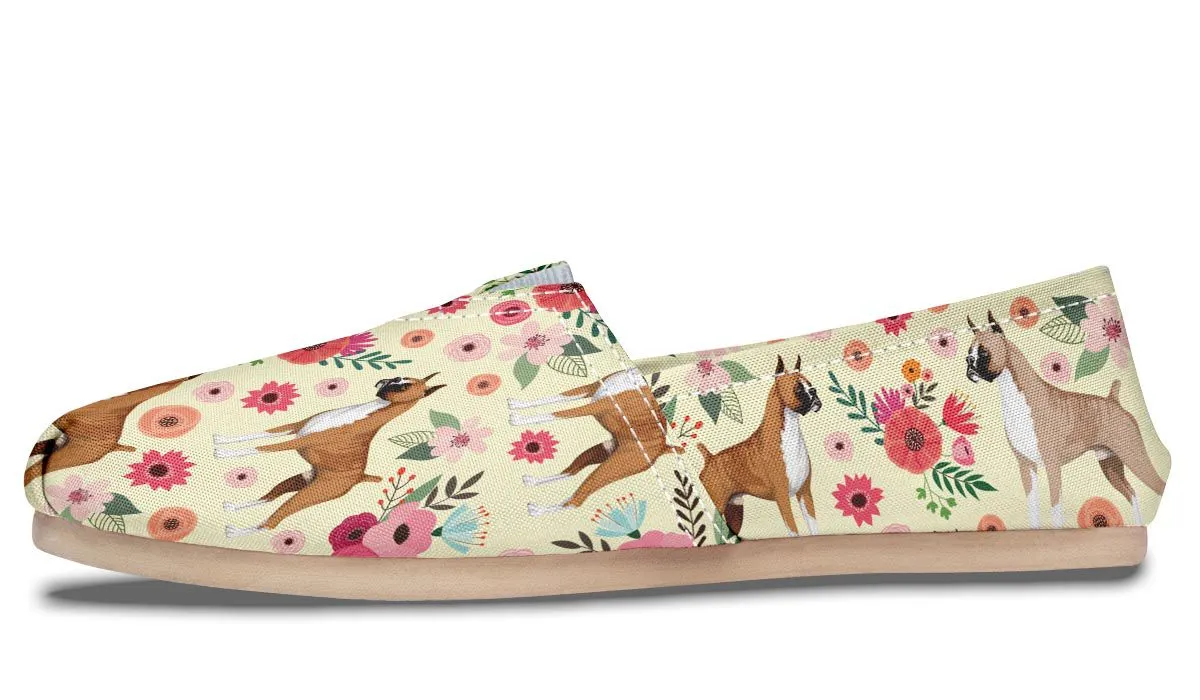 Boxer Floral Casual Shoes