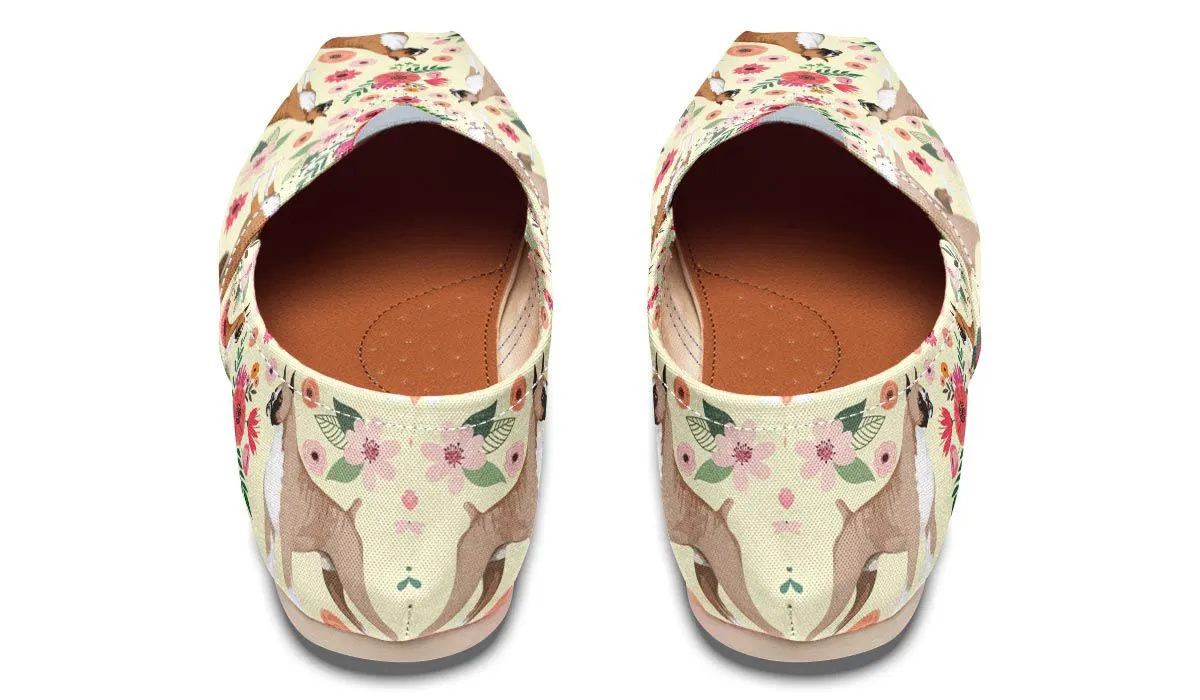 Boxer Floral Casual Shoes
