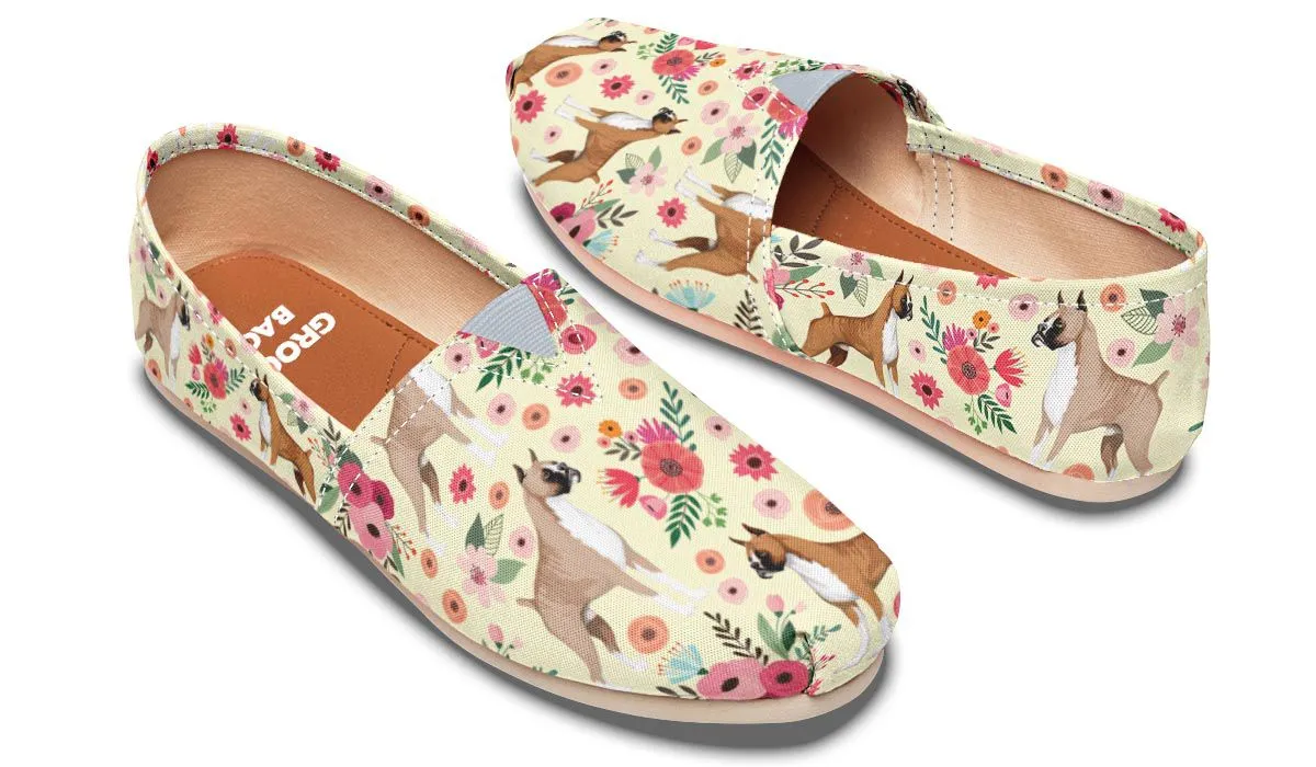 Boxer Floral Casual Shoes