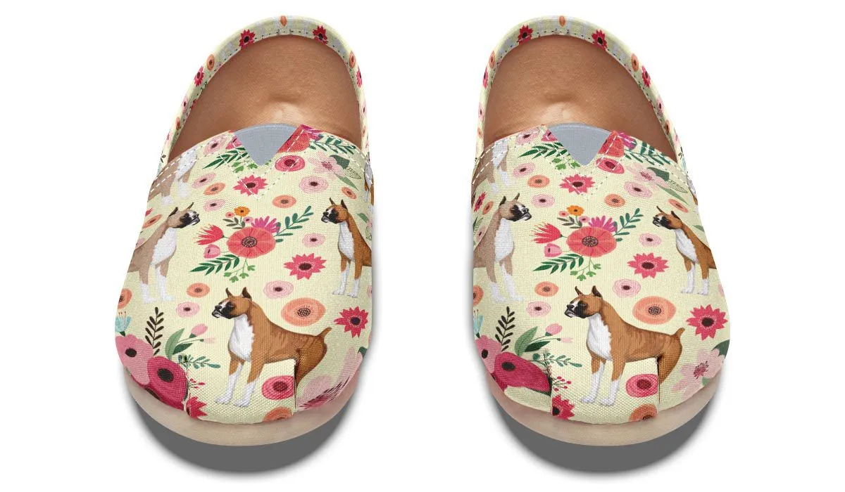 Boxer Floral Casual Shoes