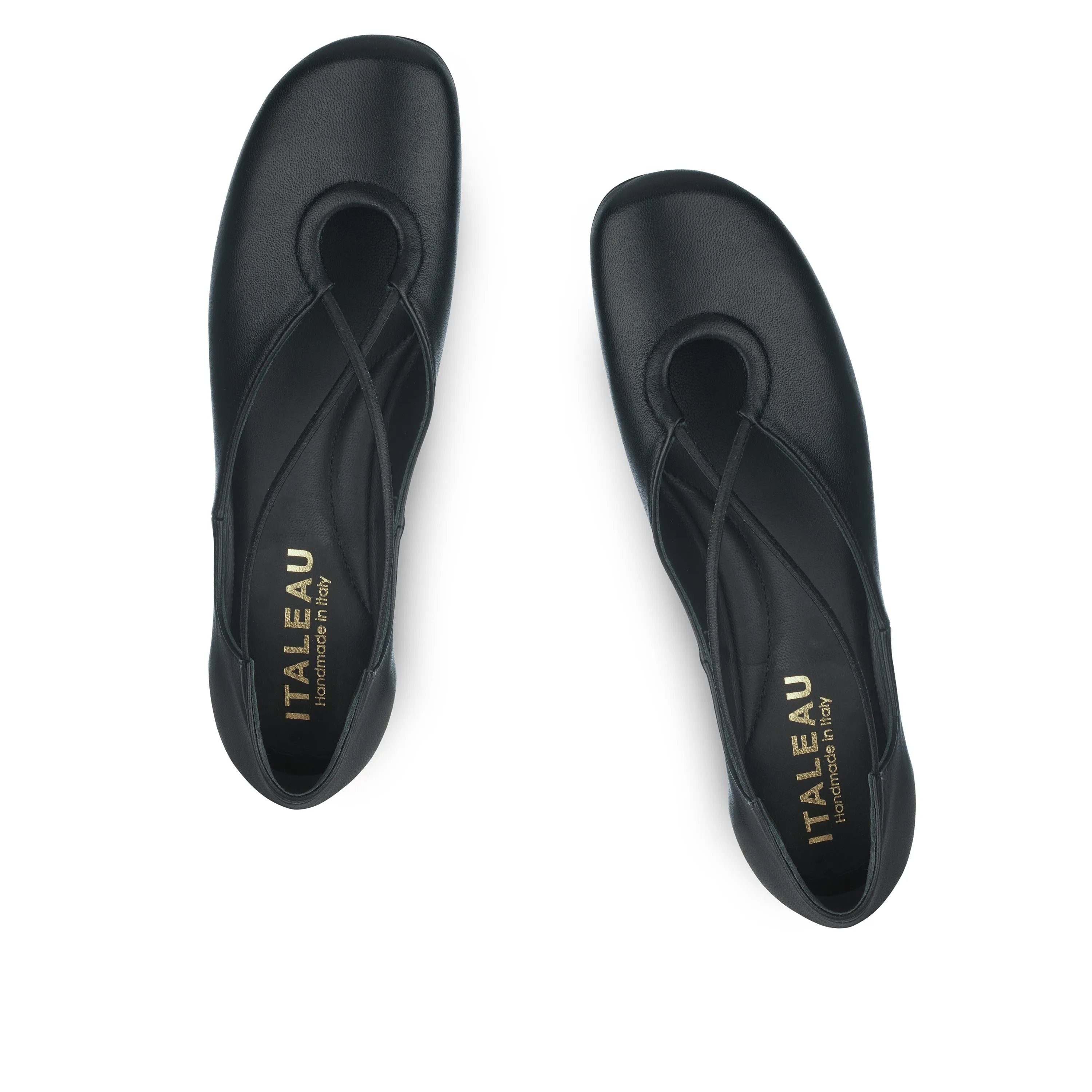 Bria Flexlite Flats Jet Black