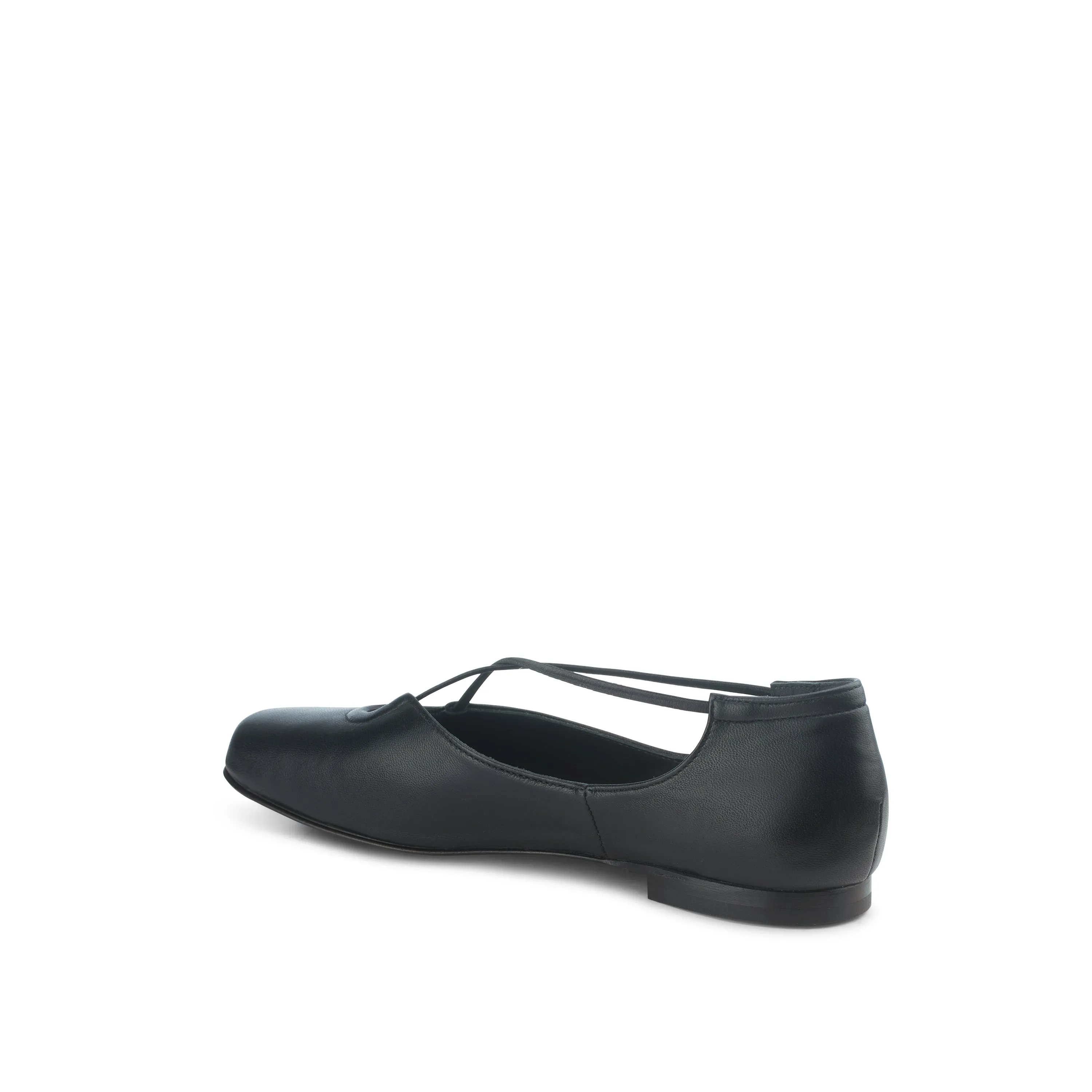 Bria Flexlite Flats Jet Black