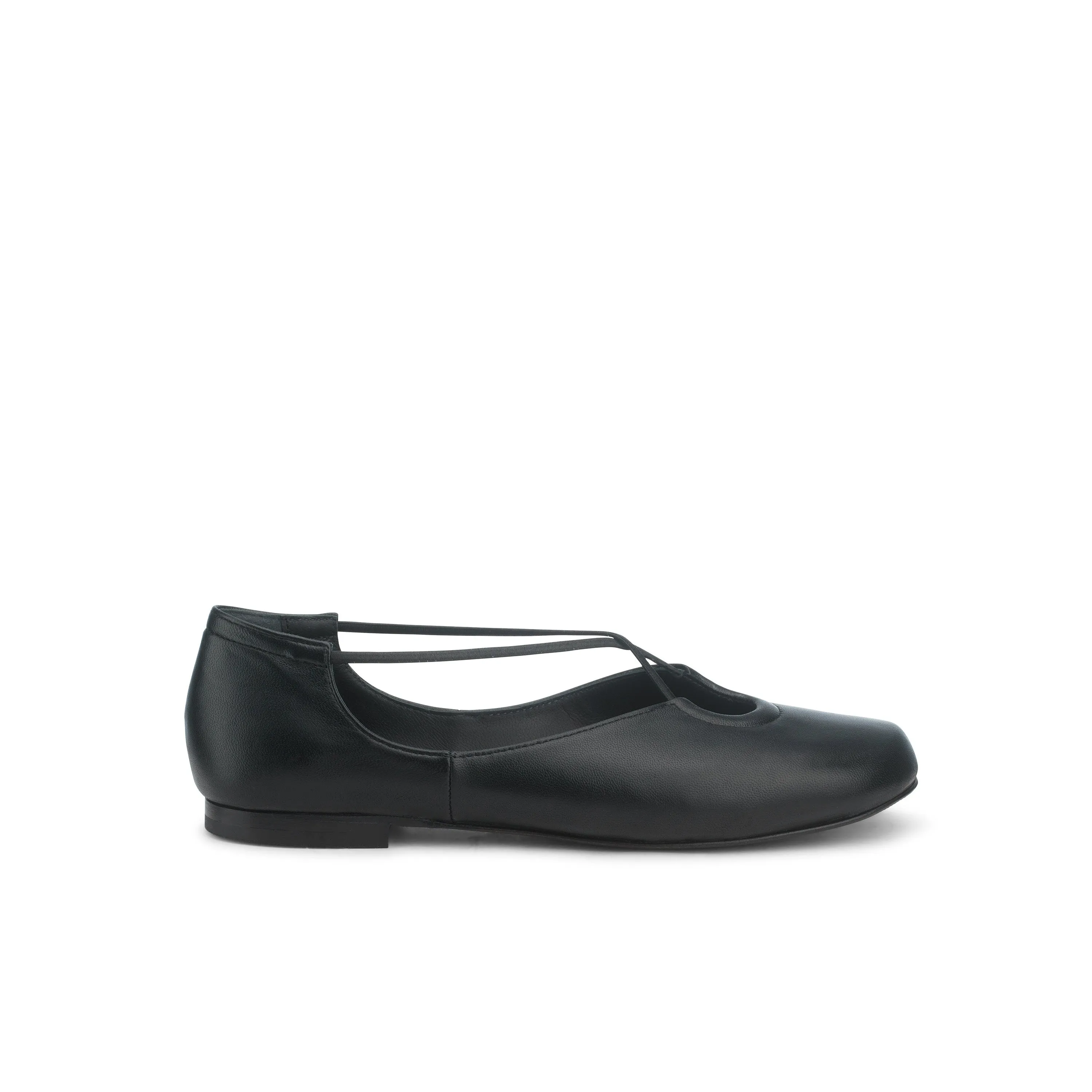 Bria Flexlite Flats Jet Black