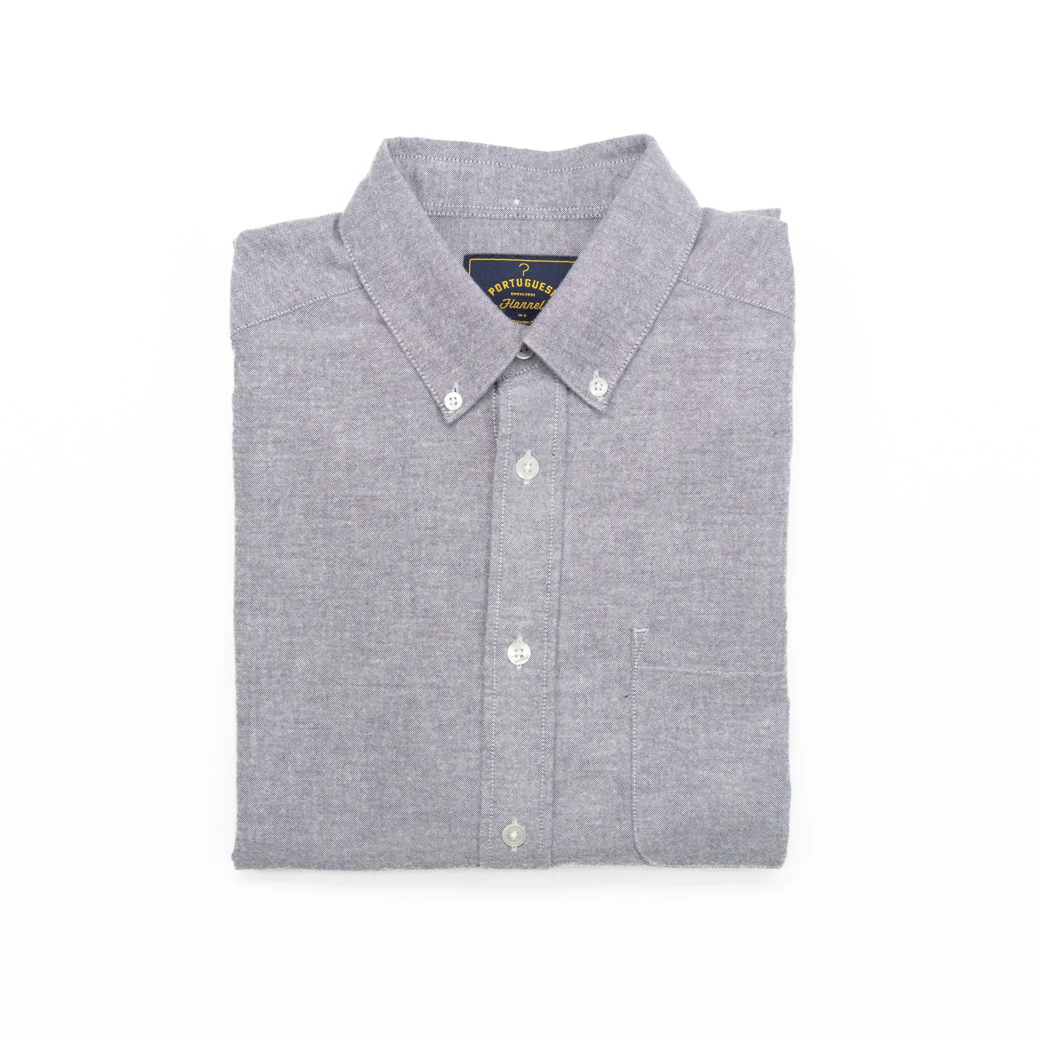 Brushed Oxford  in Blue