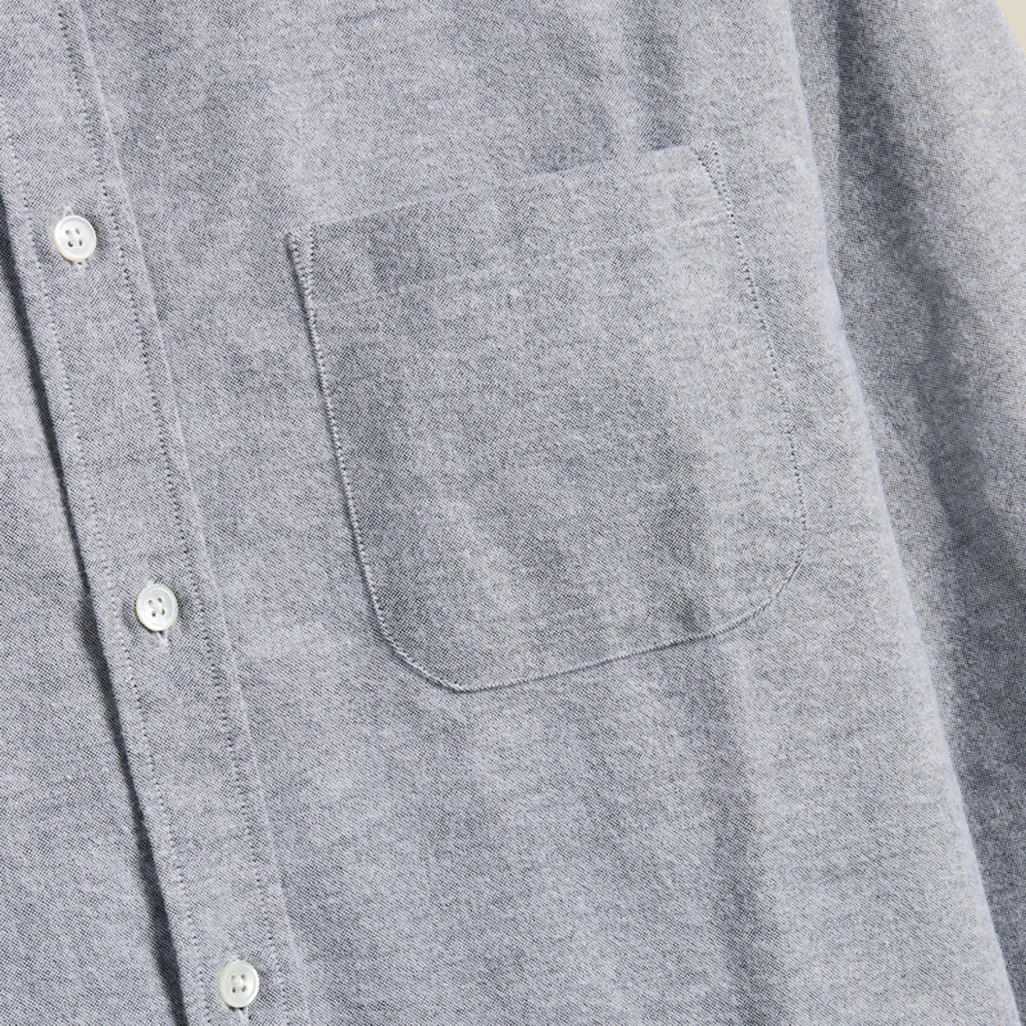 Brushed Oxford  in Blue