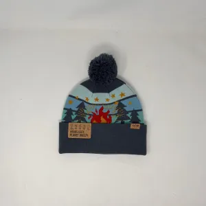 Camp Life Beanie w/Removeable Pom