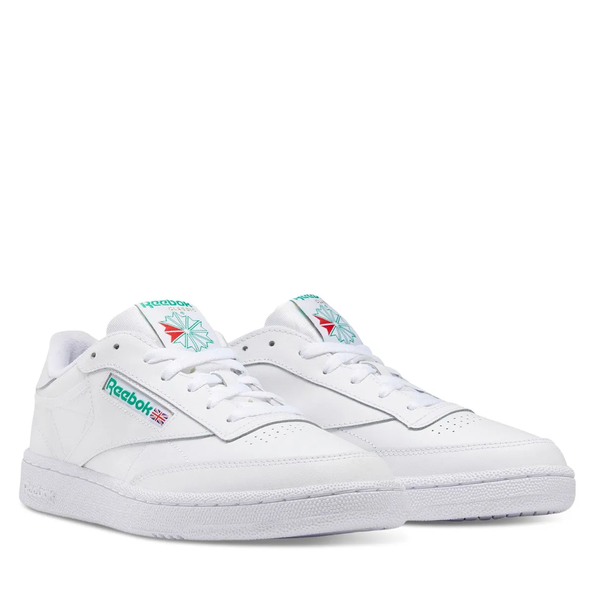 Club C 85 (White   Green)