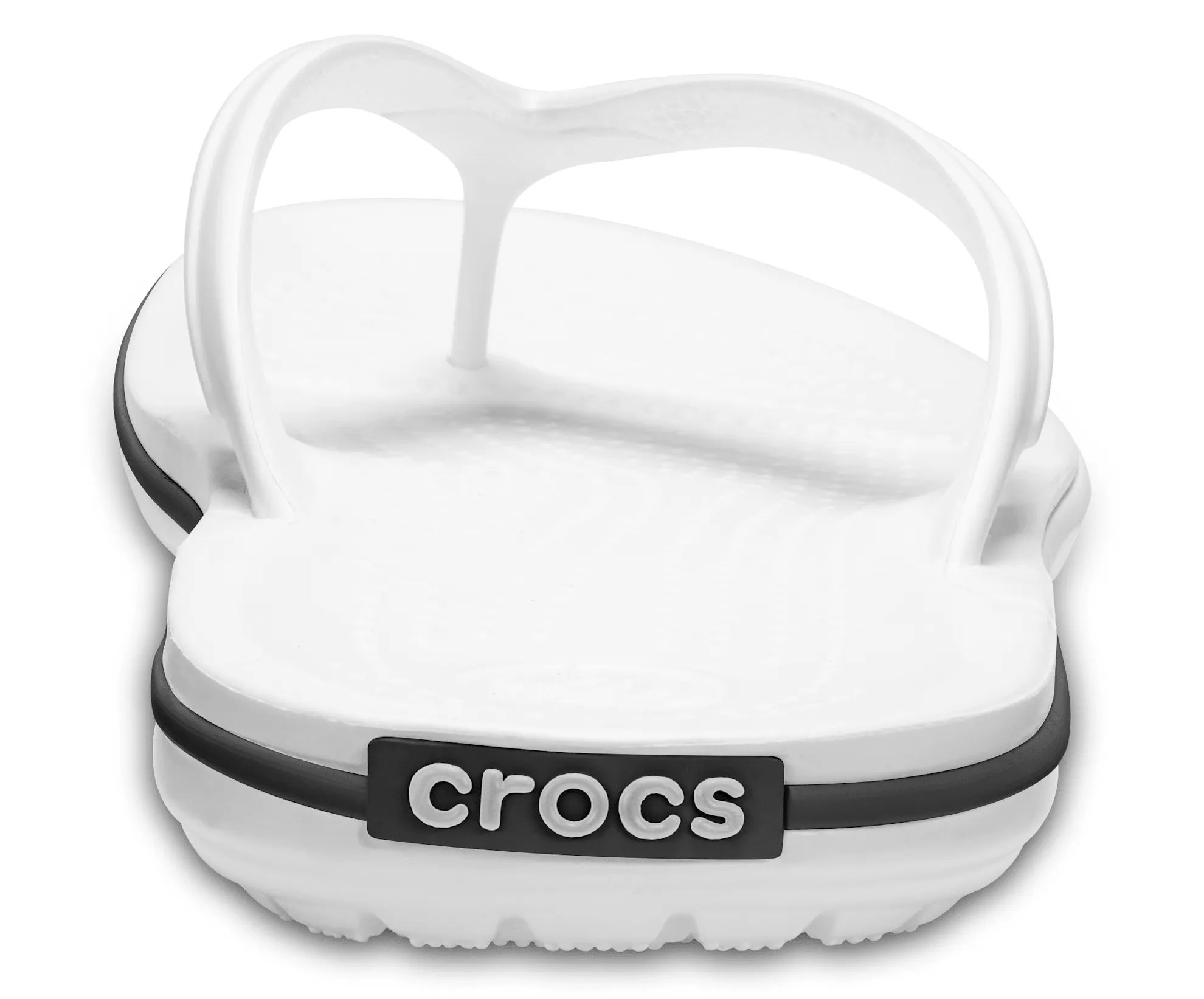 Crocs Unisex Crocband Flip Flop - White