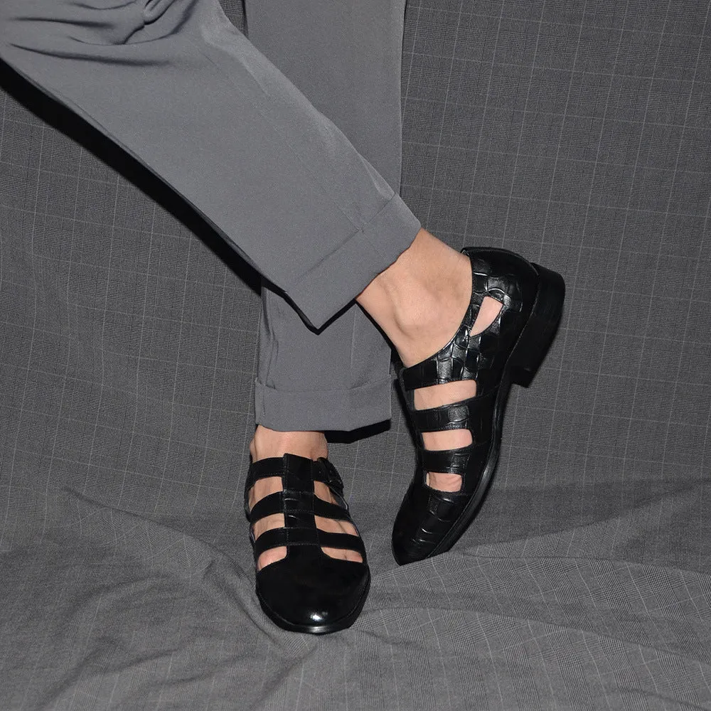 Croctex Veltique Buckled Lace-ups