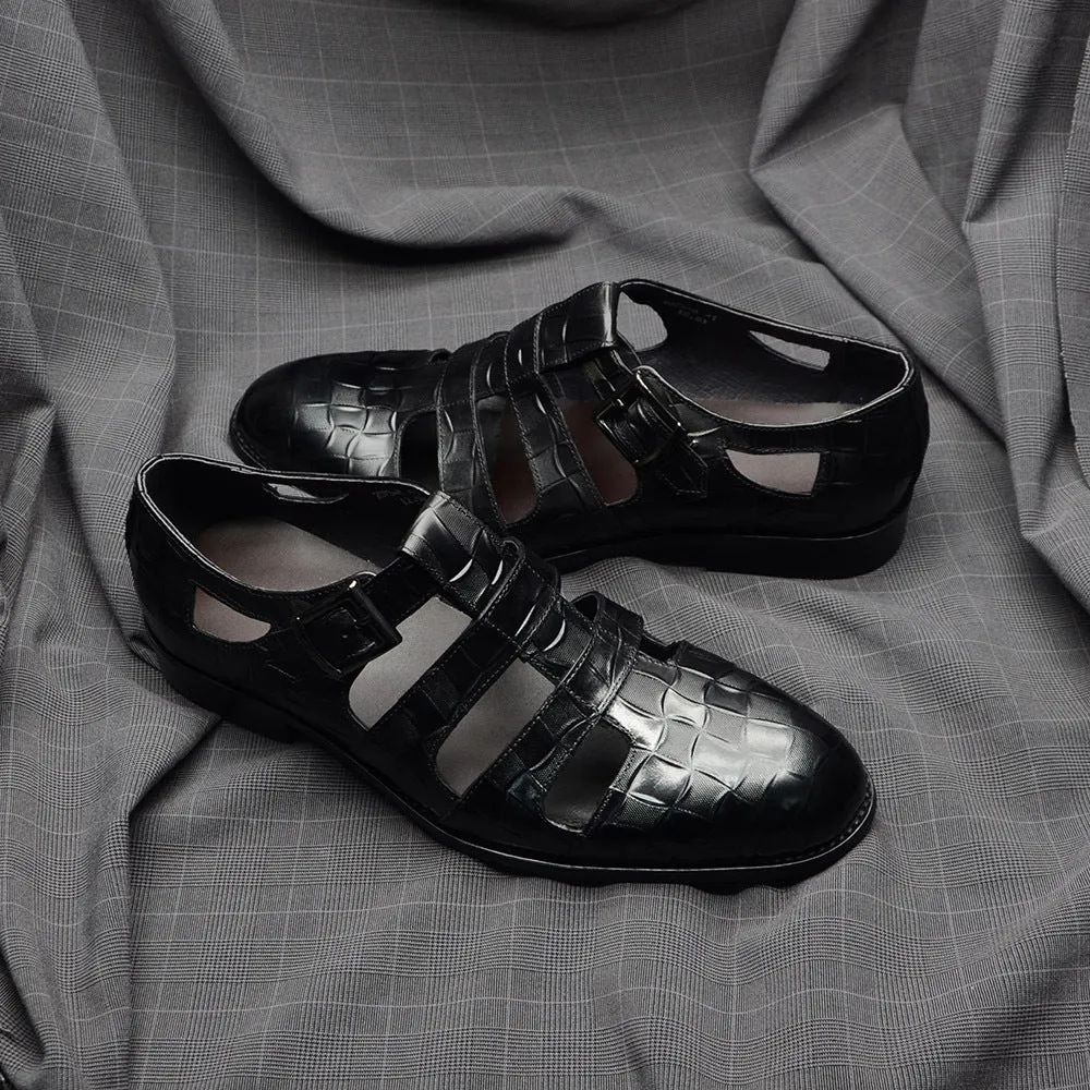Croctex Veltique Buckled Lace-ups