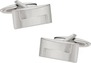 Cuff-Daddy Balance Silver Cufflinks with Presentation Box