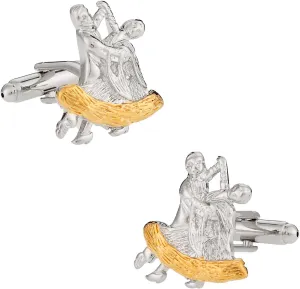 Cuff-Daddy Ballroom Dancing Cufflinks with Presentation Box