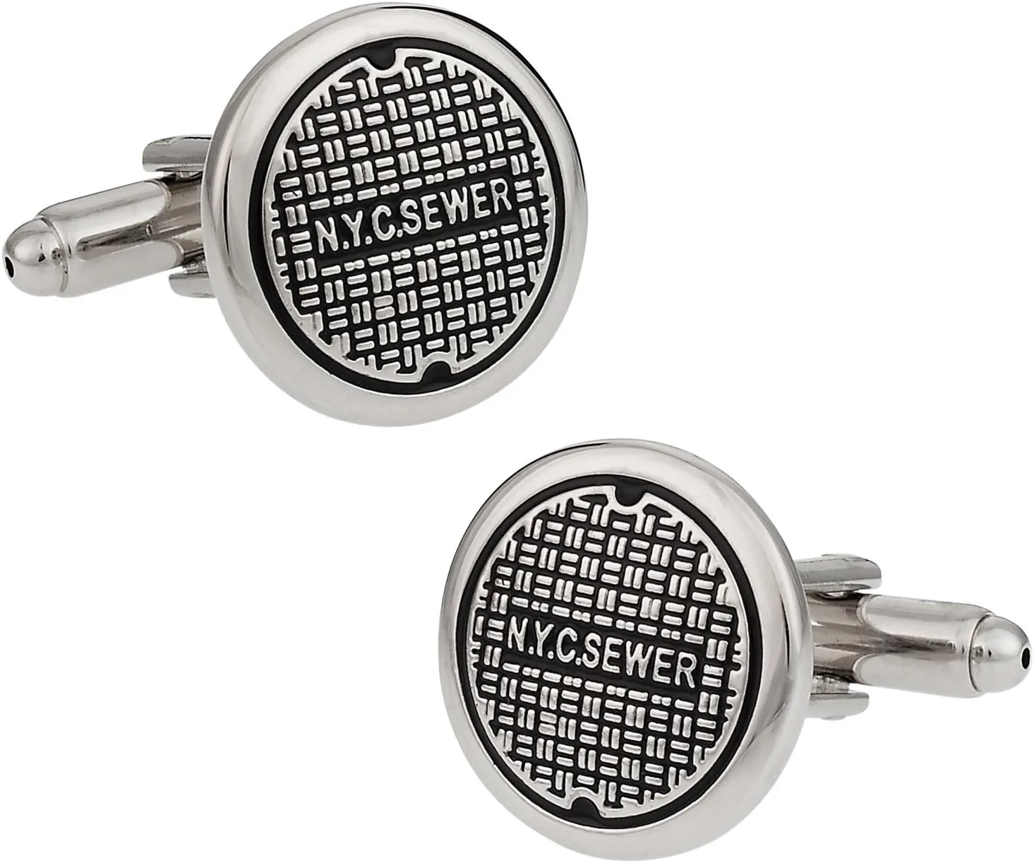 Cuff-Daddy NYC Manhole Cufflinks with Presentation Box