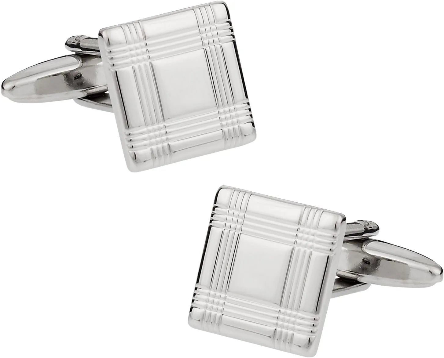 Cuff-Daddy Square Lined Cufflinks with Presentation Box