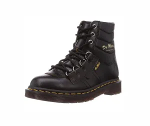 Dr. Martens Kamin Black Smooth Vintage Ankle 7 Eyelet Boot