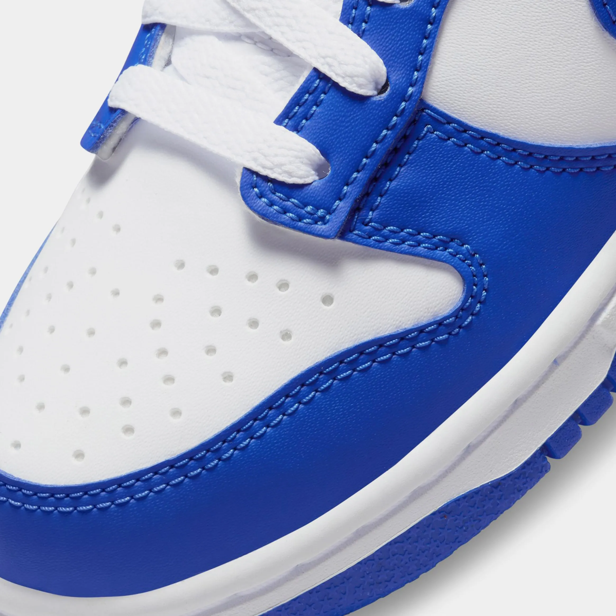 Dunk Low Grade School Lifestyle Shoes (Racer Blue/White)