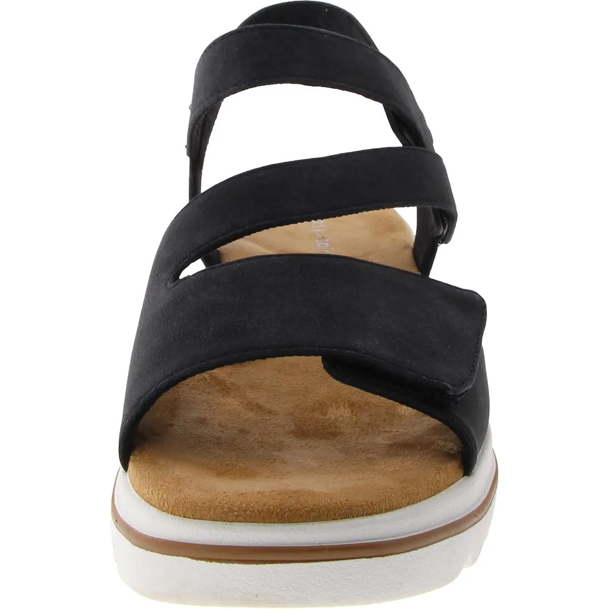 Easy Spirit Womens Shirley Faux Leather Slingback Sandals