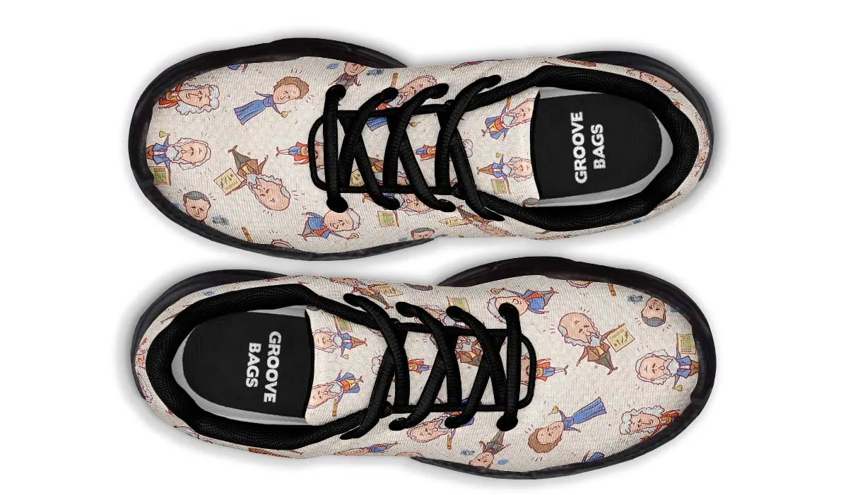 Famous Scientists Chunky Sneakers