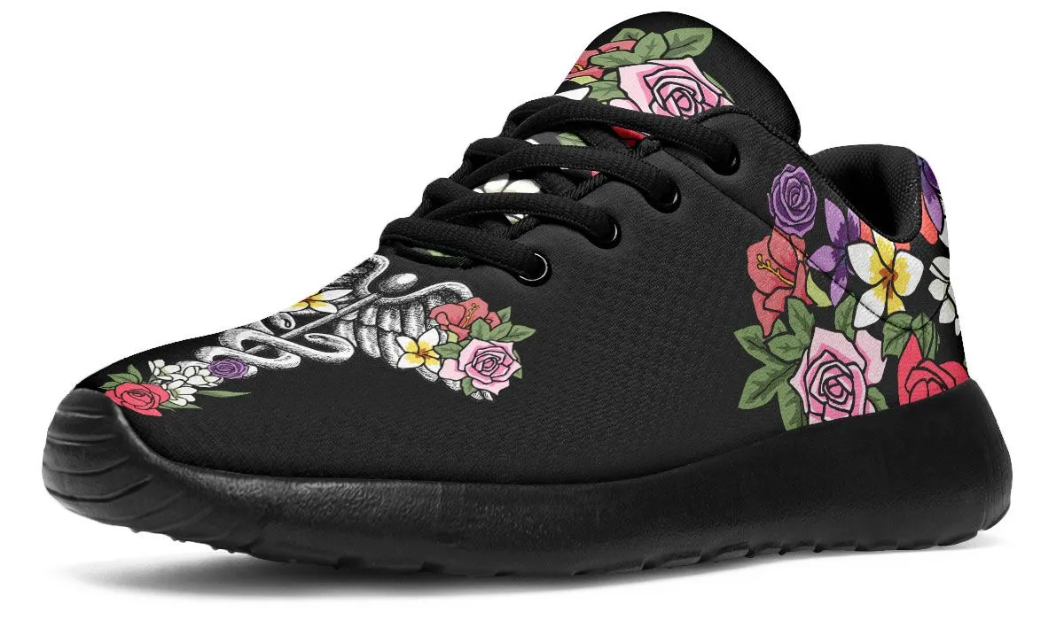 Floral Anatomy Caduceus Sneakers