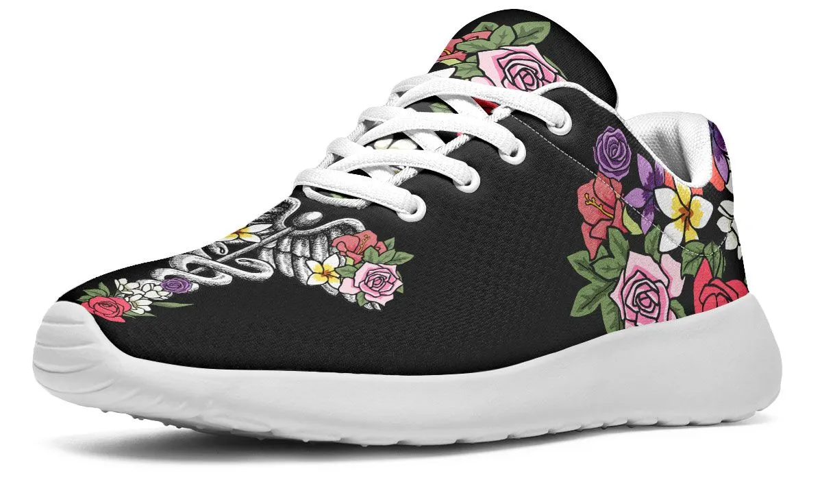 Floral Anatomy Caduceus Sneakers