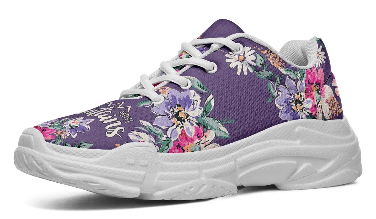Floral Faith Chunky Sneakers