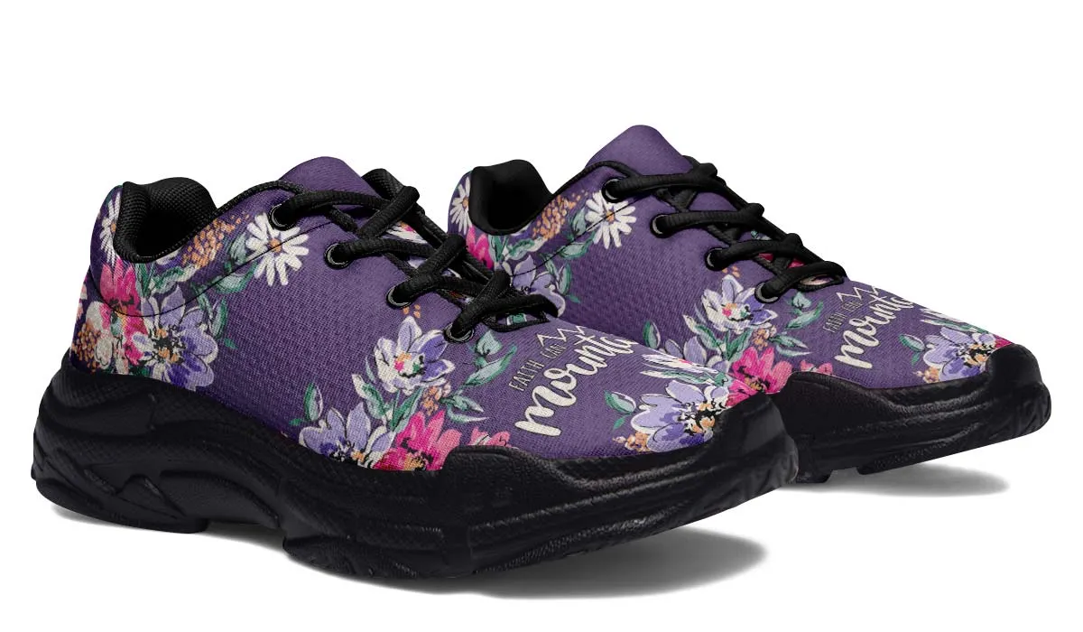 Floral Faith Chunky Sneakers