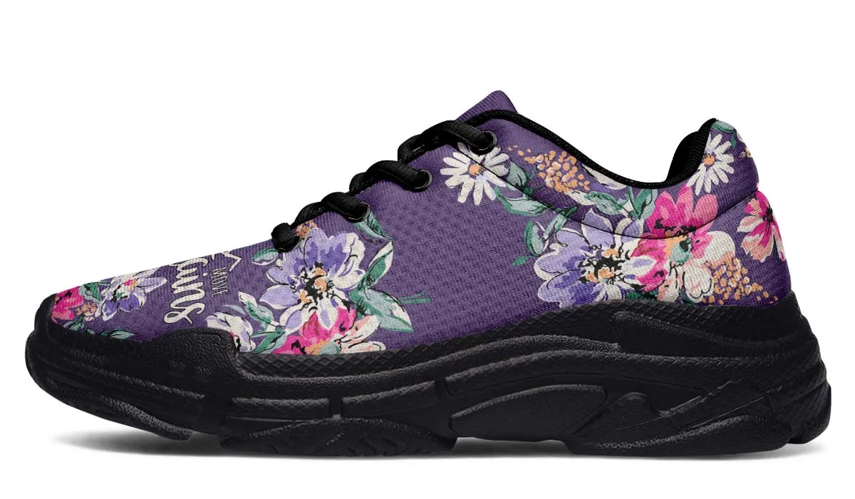 Floral Faith Chunky Sneakers