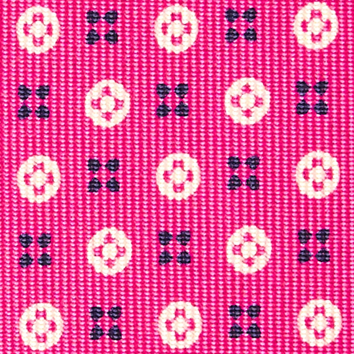 FUCSIA SARTORIAL CLASSIC SILK TIE