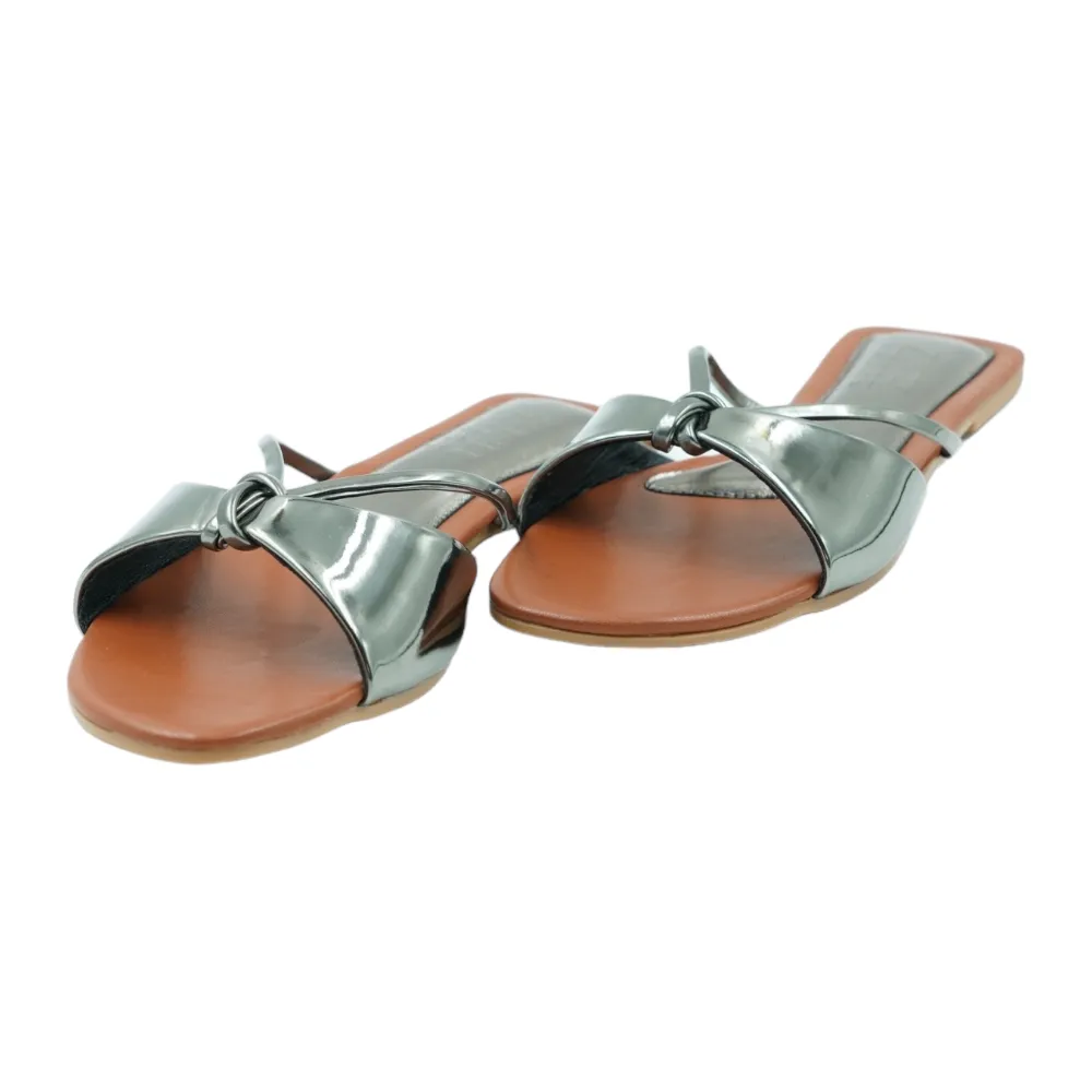 Gunmetal Carolina Flats