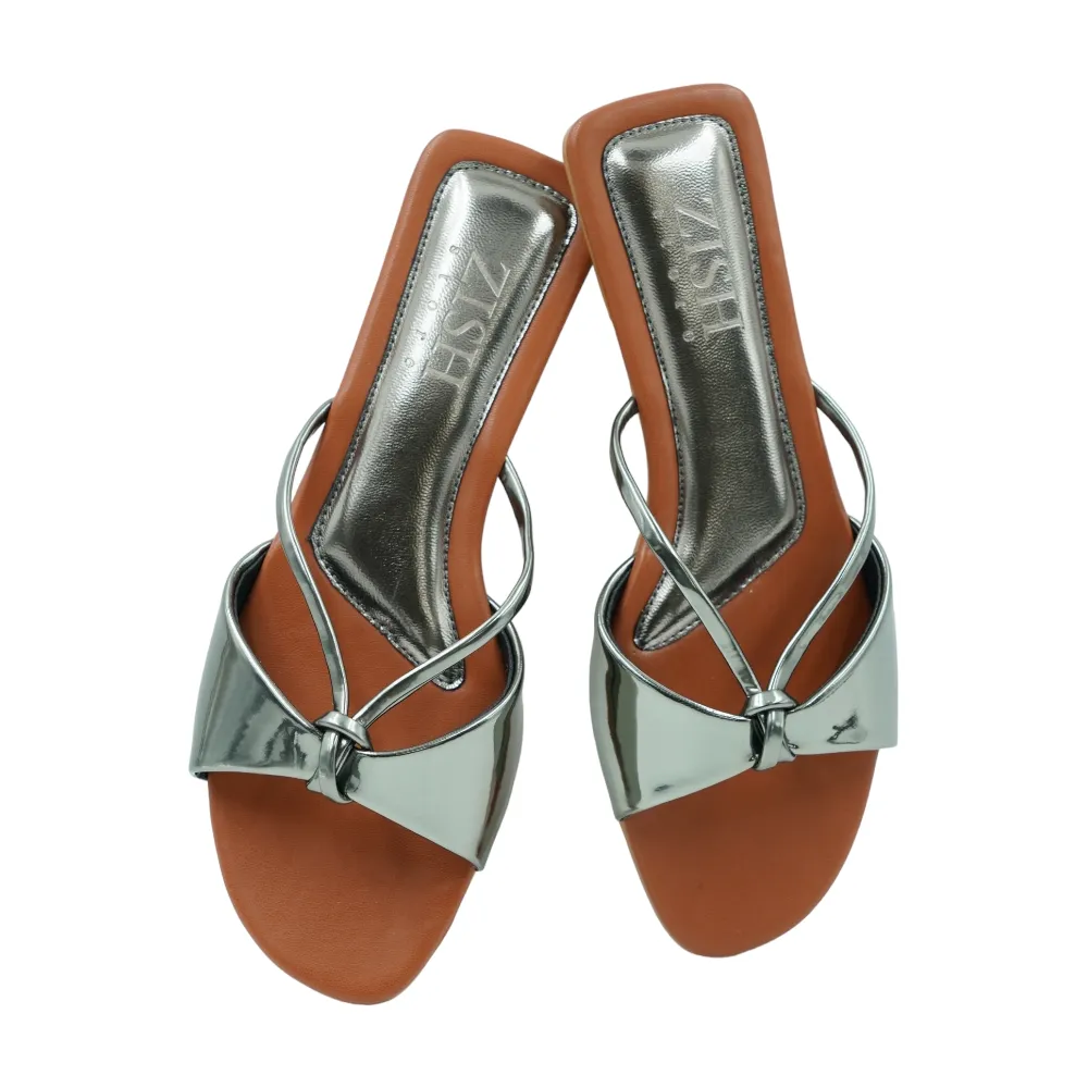 Gunmetal Carolina Flats