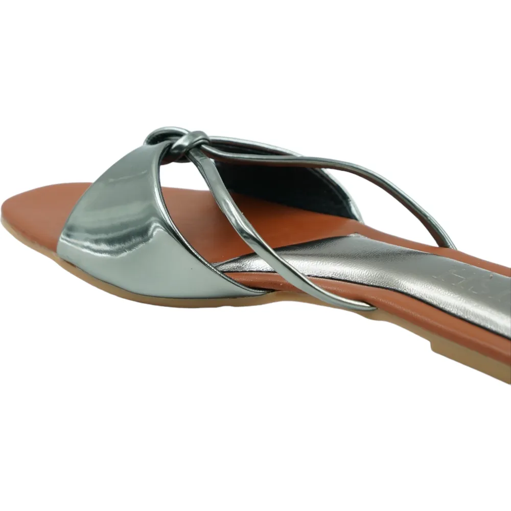 Gunmetal Carolina Flats