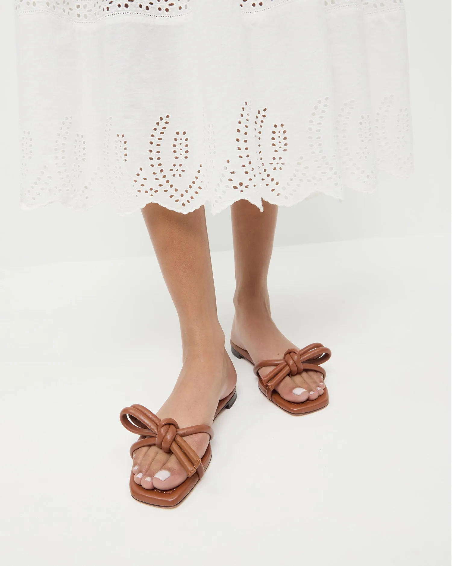Hadley Timber Brown Bow Sandal