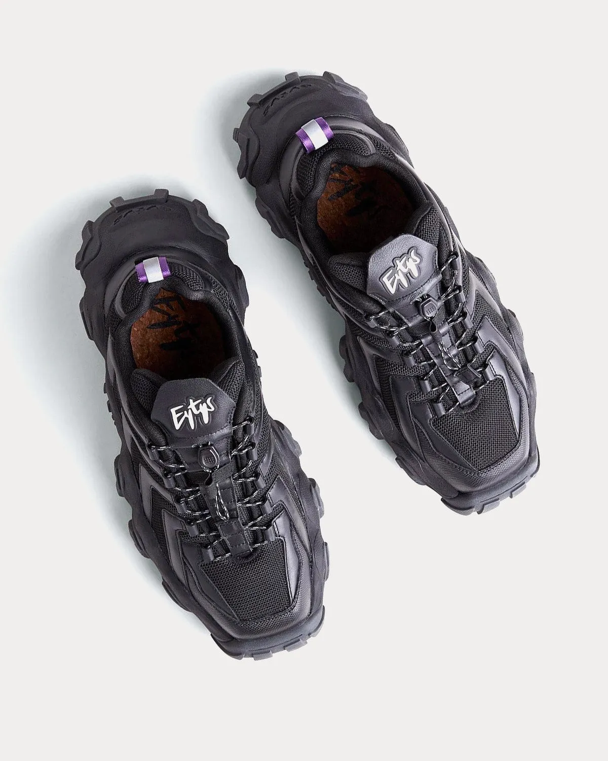 Halo Black Low Top Sneakers
