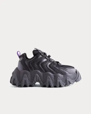 Halo Black Low Top Sneakers