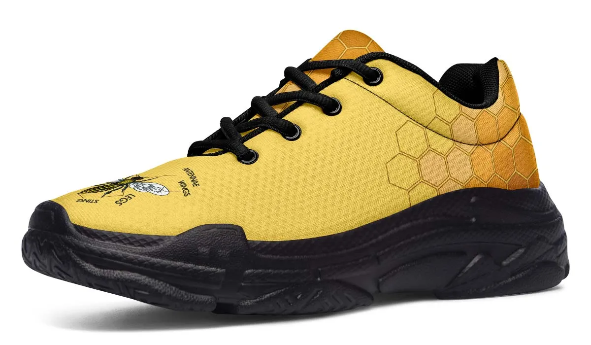 Honey Bee Diagram Chunky Sneakers