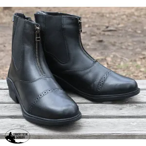 Huntington Ladies Leather Zipper