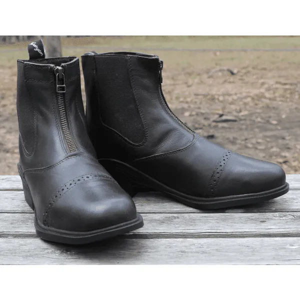 Huntington Ladies Leather Zipper