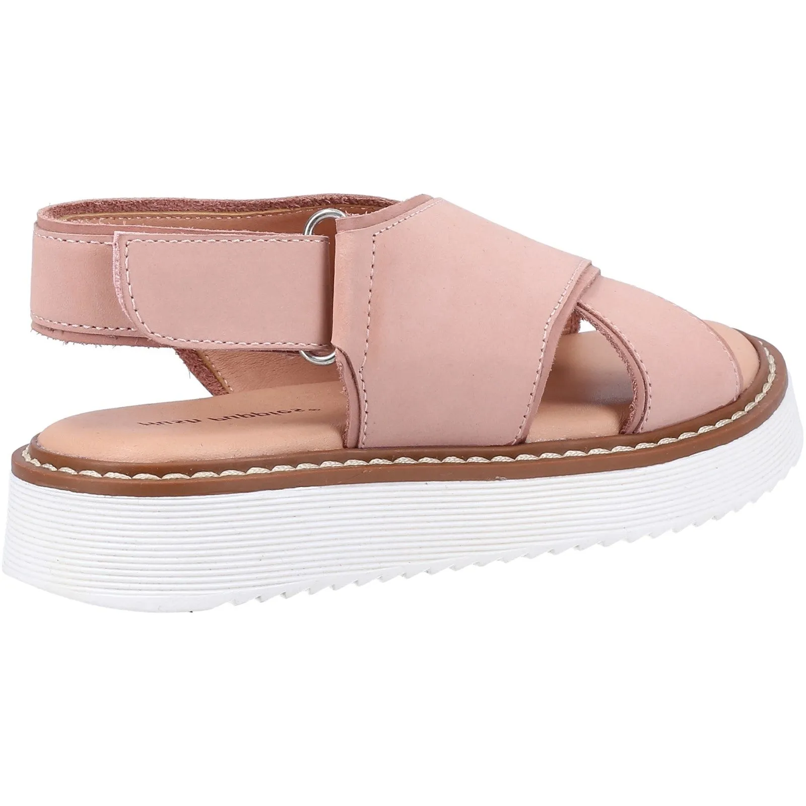 Hush Puppies Girls Clarissa Leather Sandal - Light Pink
