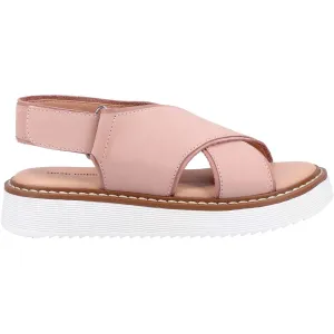 Hush Puppies Girls Clarissa Leather Sandal - Light Pink
